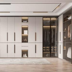 Knocked Down Wardrobe Bedroom Furniture With Sintered Stone Door