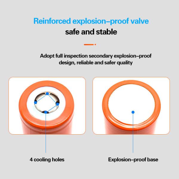 LiFePO4 Lithium Battery Wholesale 3.2V 6000mah Rechargeable Cylindrical Batteries For EV Digital 32700 Battery Cell