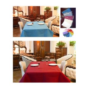 China Waterproof Eco- Friendly Disposable Paper Tablecloths For Parties Restaurant on sale