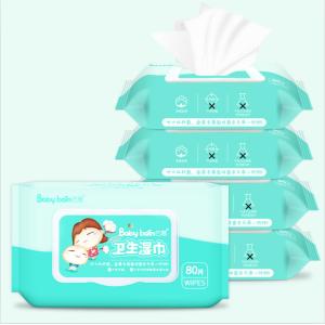 OEM ODM Disposable Wet Wipes 80pcs