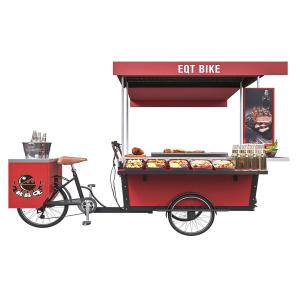 Box Structure Outdoor 350W 48V 20ah BBQ Food Bike