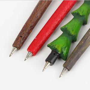 Advertising Ball Pen with resin christmas Decorations for promotional gift