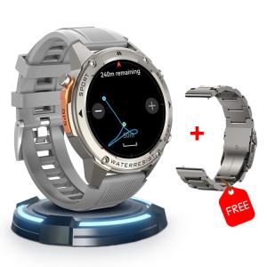 DM56 GPS Smart Watch with 1.43inch AMOLED Screen & BT Call for Men