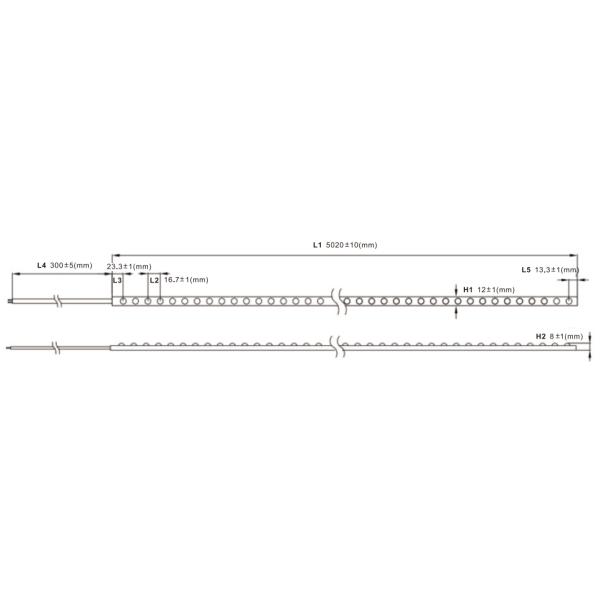 RGB LED Wall Washer Lens Strip Dimmable Outdoor Led Lights With Lens