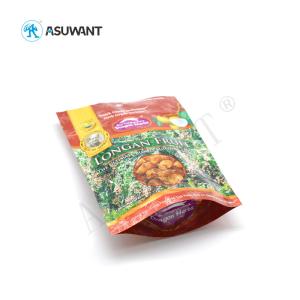 Reclosable Mylar Food Bags Plastic Zipper Sealed Laminated Layer Material