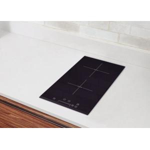 3.4KW Beveled 29cm Modular Double Burner Induction Cooktop Hob