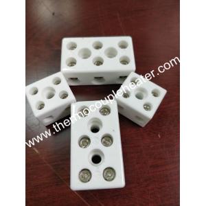 Ceramic Thermocouple Terminal Block With Galvanized Steel Screws