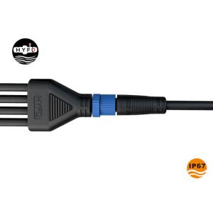 PG Series IP67 10A 300V Y Shaped Electrical Connector