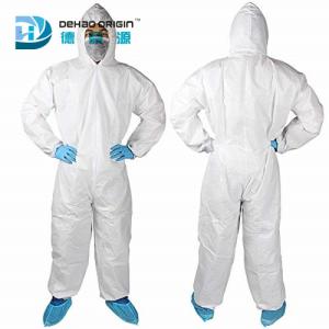 China Chemical Resistant GB24539-2009  Full Body Disposable Coveralls on sale