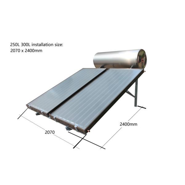 flat plate solar water heater 11