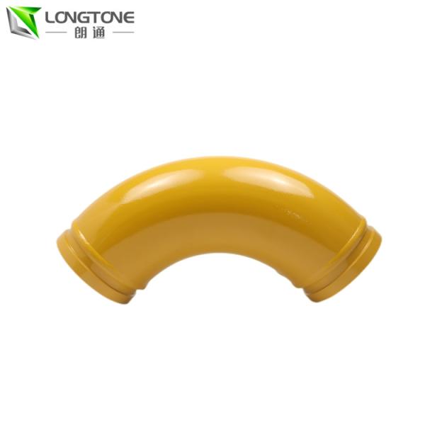 Buy Schwing Dn125 Concrete Pipe Elbow Twin Wall Painting Surface at wholesale prices