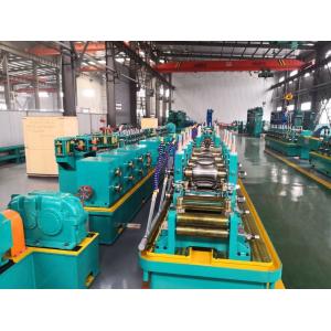 Precise ERW Iron Pipe Making Machine Galvanized Steel