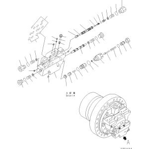 706-86-01550 706-86-43210 For Komatsu D31EX-21 D37PX-21 D39EX-21 Bulldozer