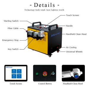 Quality Flexible Manufacturing Rust Cleaning Laser Machine High Percision Galvanometer for sale