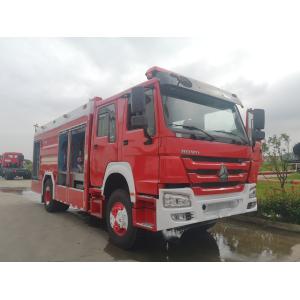 China SINOTRUK 375HP Dry Powder Fire Truck 6x4 With 2000kg Powder Capacity on sale