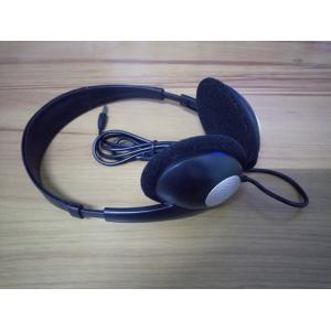 China Conference stereo headphone lightweight headphone meeting headphone with leather pads on sale