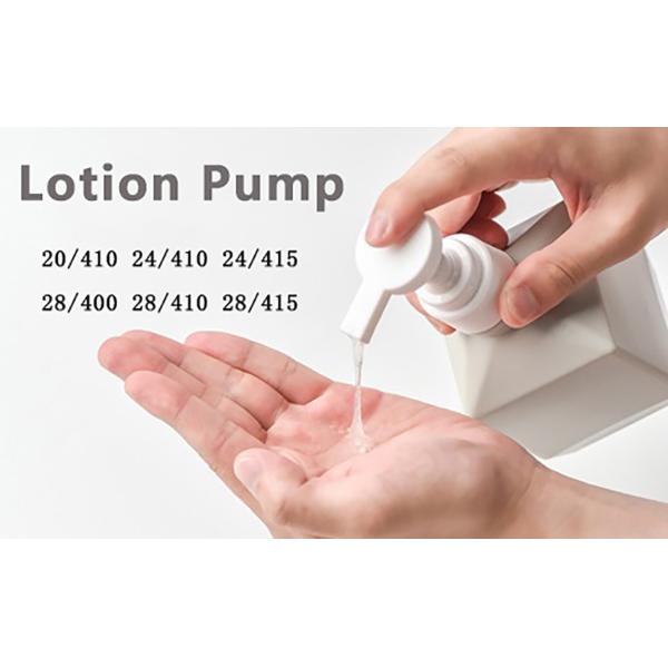 Gold Silver Black White 24/410 28/410 thick Soap Body Lotion Dispenser Plastic Aluminum Cream Lotion Pump For Bottles