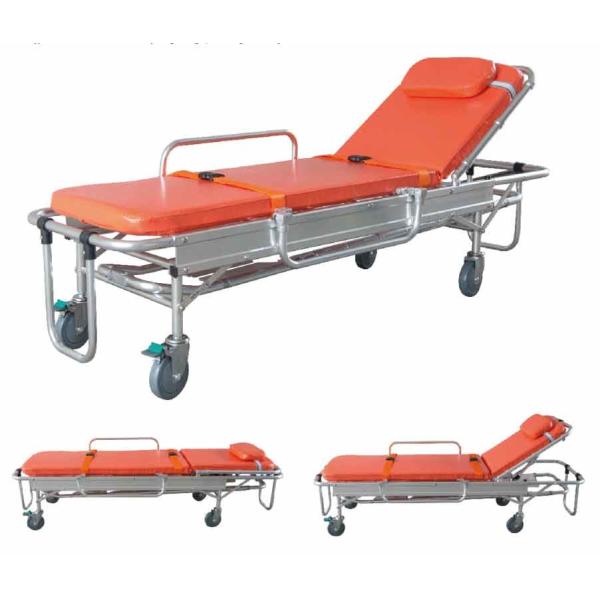 Stainless Steel Foldable Multifunctional Hospital Emergency Ambulance Patient