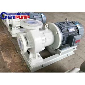 Chemical Industry FEP Lined Magnetic Centrifugal Pump AC220V No Leakage
