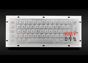 Quality FCC 65 Keys Steel Mechanical Keyboard Hole Mounting Medical Grade Keyboards for sale