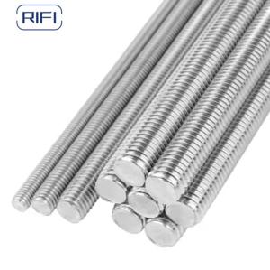 Quality Threaded Rod 3/8 12mm 16mm 25mm Zinc Plated Full Threaded Rod DIN975/976 for sale