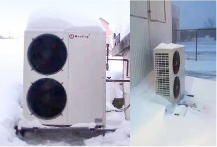 Meeting Split Unit Heat Pump Air To Water 21KW For House Spa Sauna Pool Water Heating system