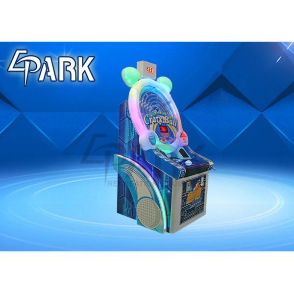 Amusement Park Coin Operated Arcade Machines Crazy Ball Blue Entertainment