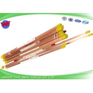 Quality Customized EDM Brass Tubes Copper Material 2.3x400mmL Drilling Parts for sale