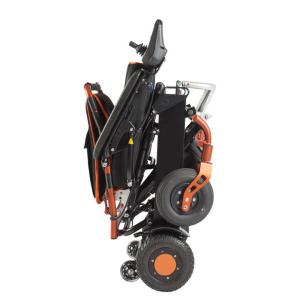 CE Portable Handicapped Lightweight Electric Folding Wheelchair