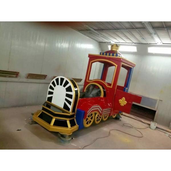 Luxury Cartoon Trackless Train Amusement Ride With Stainless Steel Material