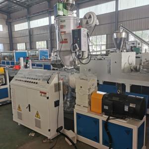 China Full Intermeshing Engagement System PVC Single Wall Corrugated Pipe Extrusion Machine on sale