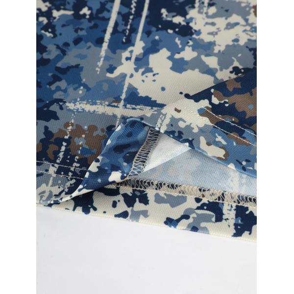 Summer Youth Polo Shirts In Regular Fit Camouflage Color 1364720504