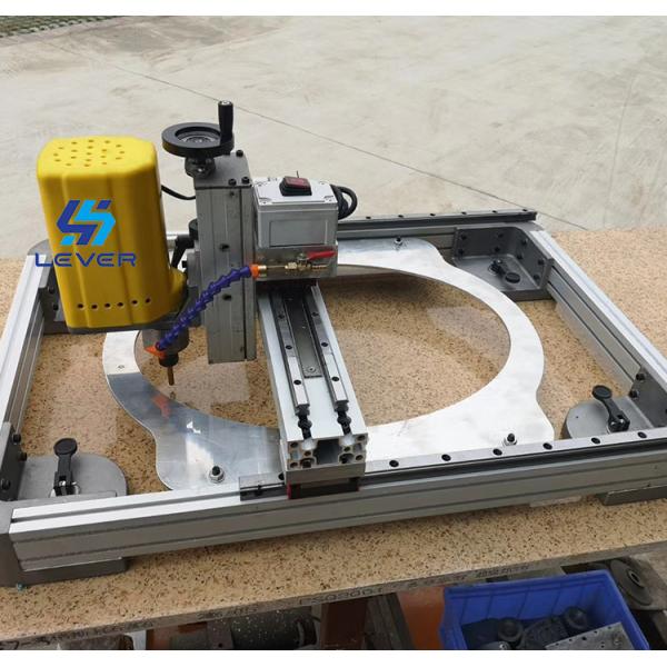 Buy Cabinet Glass Marble Stone Consumable Materials Washbasin Hole Making Machine at wholesale prices