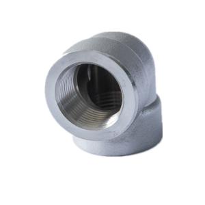 Customized Forging Butt Welding Pipe Fittings / Carbon Steel 90 Degree Elbow