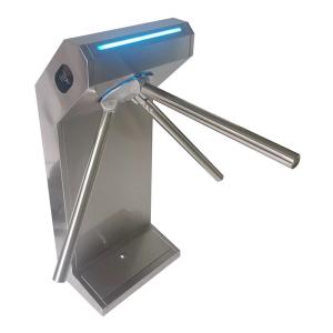 Access Control Tripod Turnstile SS304 Compact Small Packing Volume