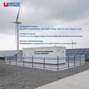 HENTG Power CE Certified 220kV 50Hz 5000kVA Box Type Compact Substation for