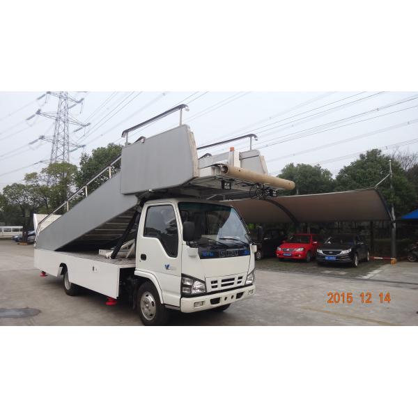 Buy High Loading Aircraft Boarding Stairs , Airplane Steps Ladder Easy Moving at wholesale prices