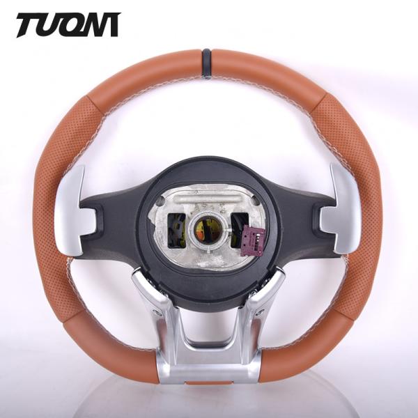 Full Leather Mercedes Benz Steering Wheel With LED Display OEM