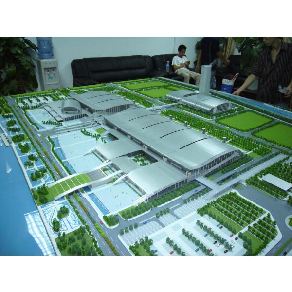 Architectural Model of Modern Exhibition Center – Precision Scale Model with