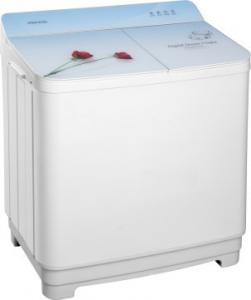 Quality Two Tub Clothes Washing Machine Top Load Semi Automatic For Apartment Freestanding for sale