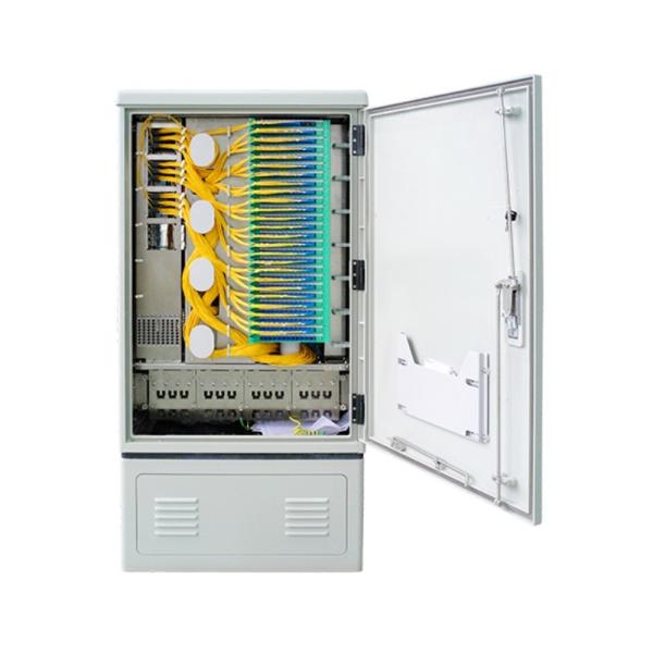 Buy FTTH FTTX Applications Fiber Distribution Cabinet 1590 * 750 * 360 IP65 SMC Material at wholesale prices