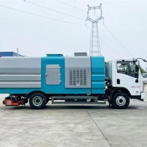 Pure Electric Vacuum Sanitation Cleaning Truck Dongfeng Sweeper Truck
