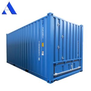 Top Loading Front Unloading Steel Floor 20ft Dry Cargo Grain Intermediate Bulk