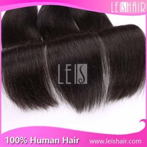 Wholesale high quality natural straight virgin malaysian human hair