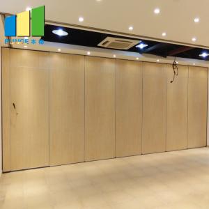 Mobile Acoustic Room Dividing System Soundproof Sliding Foldable Removable Wall