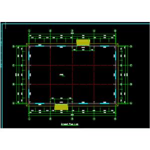 30m*20m Prefab Steel Structure Warehouse Industry Frame Building