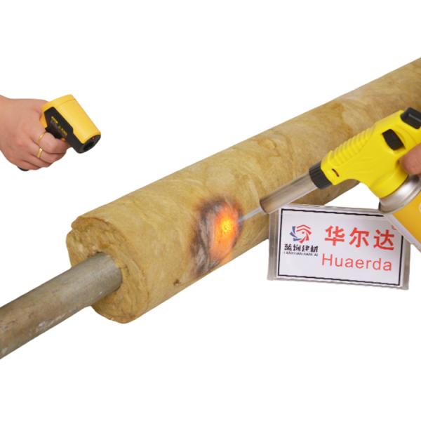 Fireproof Rock Wool Pipe Insulation for Industrial Use Aluminum Foil Thermal Insulation Tube