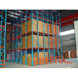 Quality 5 Layers Industrial Pallet Racks Blue 500KG Warehouse Pallet Racking System for sale