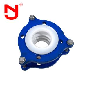 Chemical Resistant PTFE Bellows Expansion Joint With Stainless Steel Flange