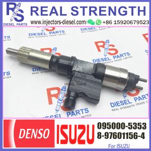 China COMMON RAIL FUEL INJECTOR 095000-5350, 095000-5351, 095000-5353, 8-97601156-4 FOR ISUZU 4HK1 ENGINE on sale